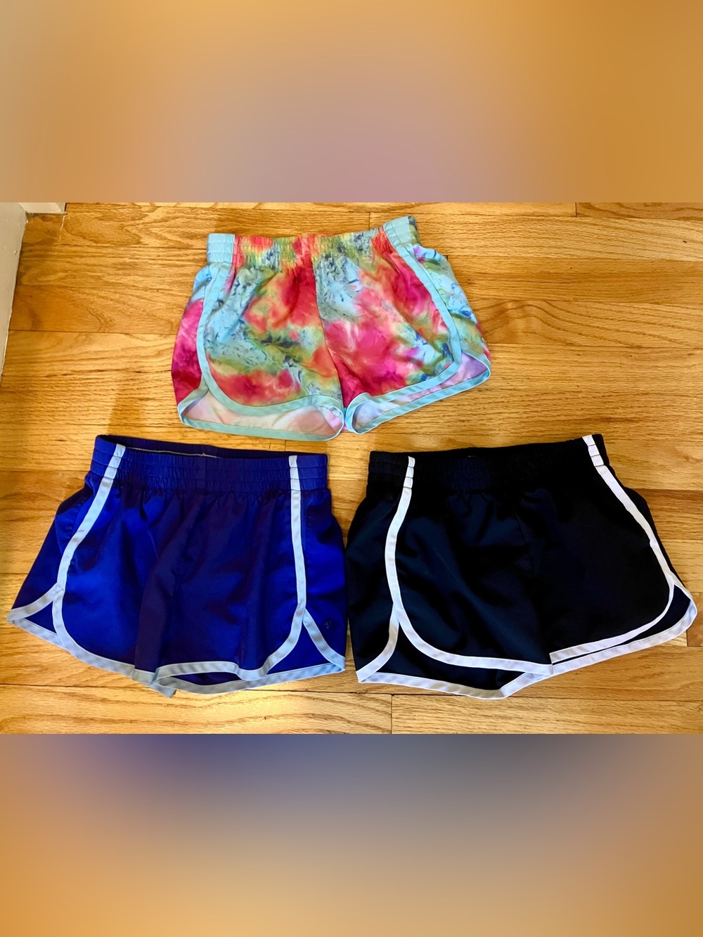Champion Girls Athletic Shorts Bundle, Small